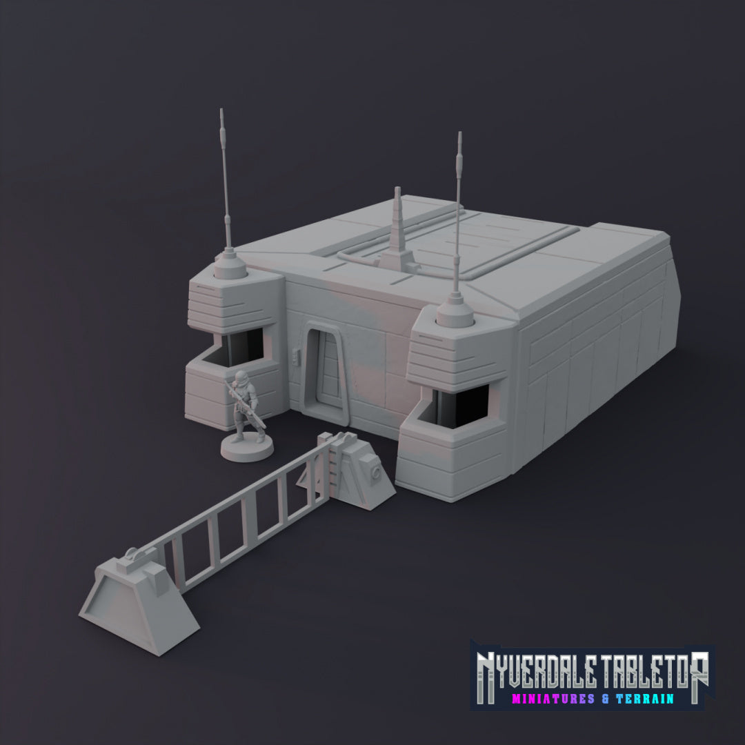 Star Wars Legion Terrain - Troop Shuttle - 3D Print Spy