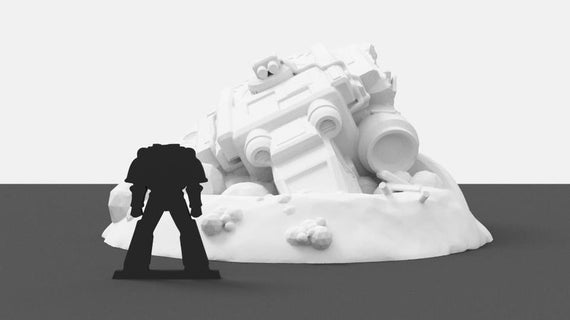 Star Wars Legion Terrain - Troop Shuttle - 3D Print Spy